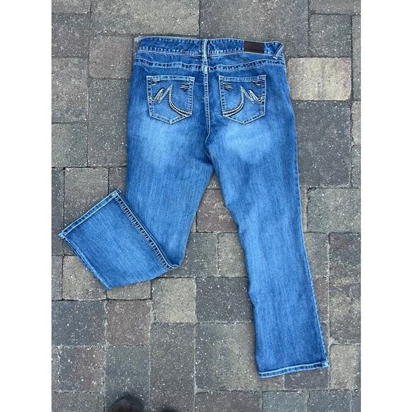Maurices mid rise bootcut jeans plus size 18x30.5 - Picture 1 of 4